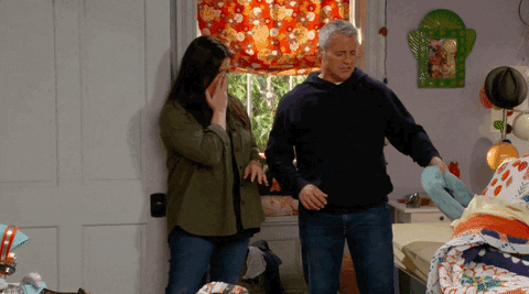 shocked matt leblanc GIF by CBS