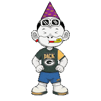 Green Bay Packers Go Pack Go Sticker by Zhot