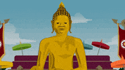 statue kicking GIF by South Park 