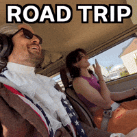 Traveling Road Trip GIF