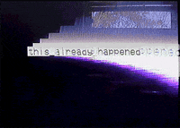 robinsoncobras analog video art feedback deja vu GIF