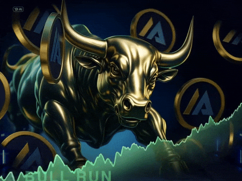 Bull Run Crypto GIF by Apertum Blockchain