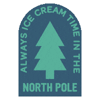 Christmas Winter Sticker by Alden's Organic Ice Cream