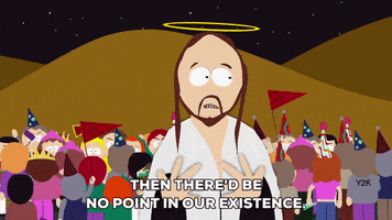 jesus crowd GIF by South Park 