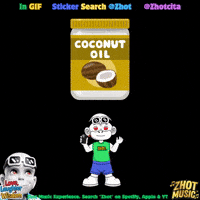 Coconut Oil Kitchen Cooking GIF by Zhot Music