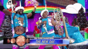 wrestling christmas wwe GIF by WWE