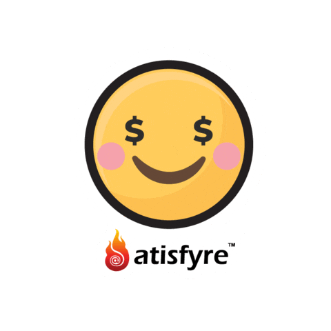 Happy Money Sticker by Atisfyre