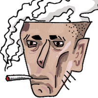 Illustration Face Sticker by vslpu_studio