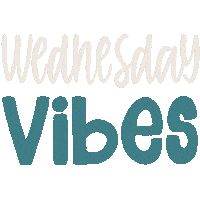 Brush Script Week Sticker