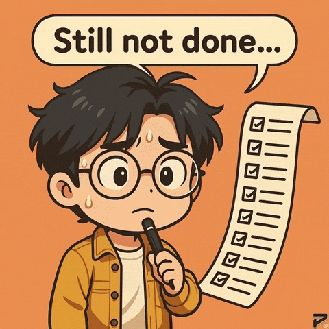 Nervous Stress GIF by Persona