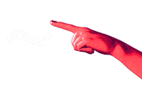 Hand Touch Sticker by TildaEvent