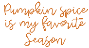 Saying Pumpkin Spice Sticker