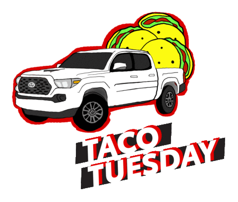 Truck Taco Sticker by Toyota Canada