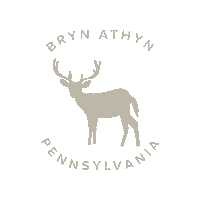Deer Bac Sticker by Bryn Athyn College