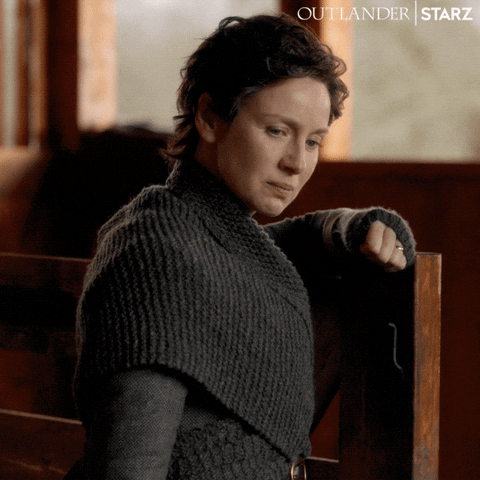 Angry Caitriona Balfe GIF by Outlander