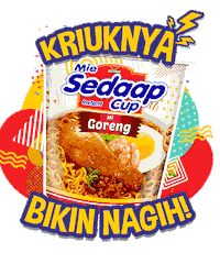 Mi Goreng Mie Sedaap Sticker by Wings Corporation
