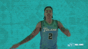 Basketball Wave GIF by GreenWave