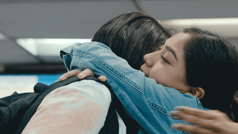 Michelle Obama Hug GIF by NETFLIX