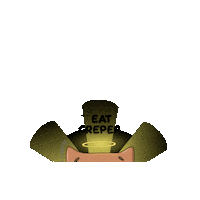 savacrepes crepe crepes sava sava crepes coffee Sticker