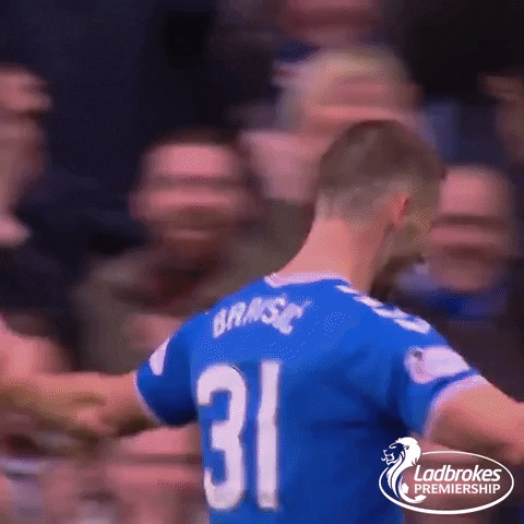 Celebration Rangers GIF by SPFL
