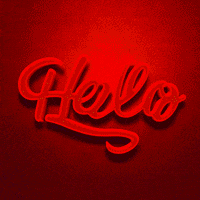 Hello GIF by Gallery.fm