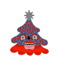 zombie tree Sticker by TV channel 2x2
