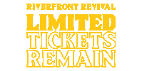 riverfrontrevival music festival charleston revival Sticker