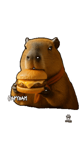 Hungry Fast Food Sticker