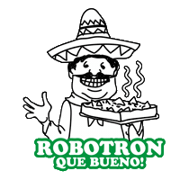 Quebueno Sticker by Robotron Skateboards