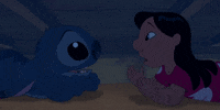 stitch lol GIF