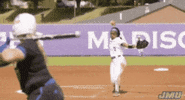 Softball Strike GIF by JMUDukes