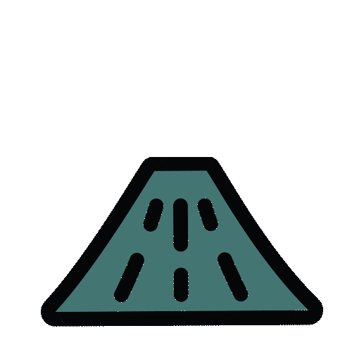 World Volcano Sticker by OIM El Salvador