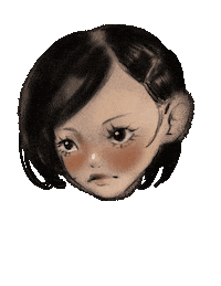 Blushing Sticker