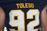 Flex Toledo Football GIF by Toledo Rockets