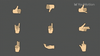 Animated Hand Gestures Pack