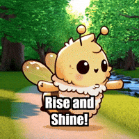 Rise And Shine Fitness GIF by Beelightened
