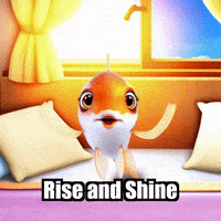 Happy Rise And Shine GIF by TheConfishius
