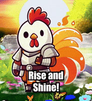 Rise And Shine Sunrise GIF by Zorooster