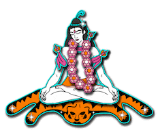 Hare Krishna Yoga Sticker