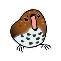 Bird 鳥 Sticker