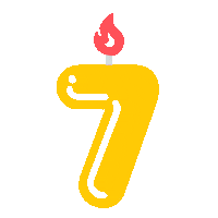 Birthday Candle Sticker by What to Expect