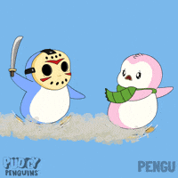 Friday The 13Th Running GIF by Pudgy Penguins