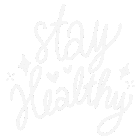 Text Stay Healthy Sticker