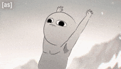 Waving Little Man GIF by Adult Swim