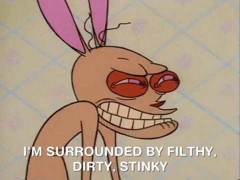 ren and stimpy nicksplat GIF