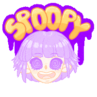 Scared Oh No Sticker