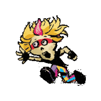 Hold On Hello Sticker by Craniacs World