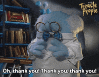 Oh Thank You Stop Motion GIF by Fire Mountain Productions