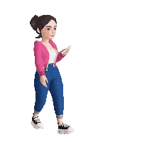 Menina Sticker