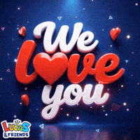 Happy I Love You GIF by Lucas and Friends by RV AppStudios